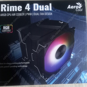 얼티메이크 듀얼 공랭쿨러 AEROCOOL RIME 4 DUAL