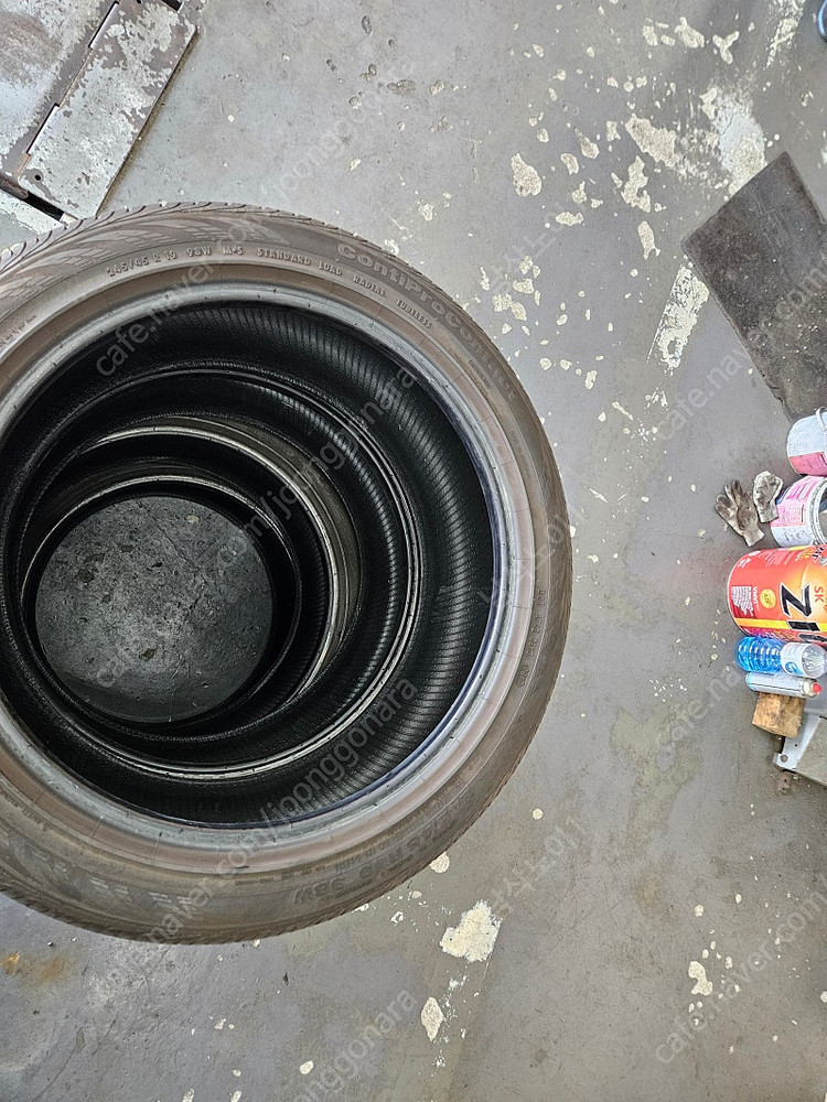 BMW 750Li에 들어갔던 중고타이어(트레이드80% 이미지