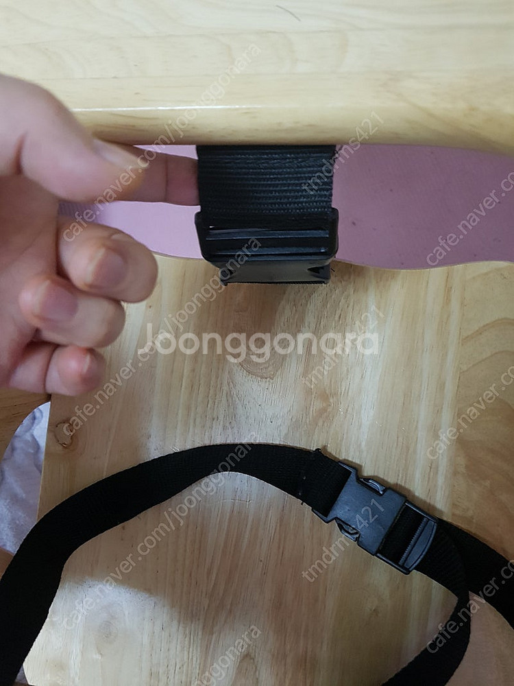 아기 원목 식탁의자--2