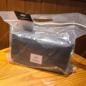 스타벅스 e-프리퀀시 헌터 투웨이 파우치 가방 블랙 아이보리 판매