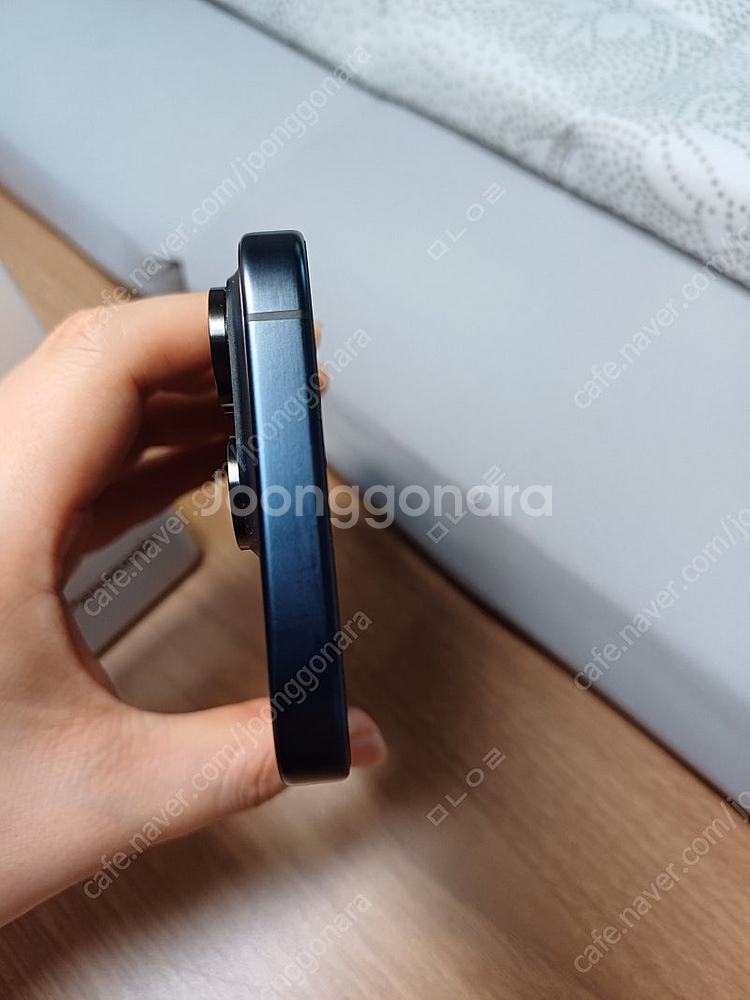 아이폰15 프로 블루 티타늄 128gb(애케플o) 판매...--3