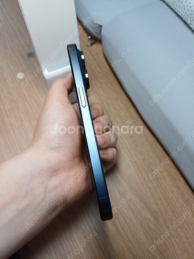 아이폰15 프로 블루 티타늄 128gb(애케플o) 판매...--5