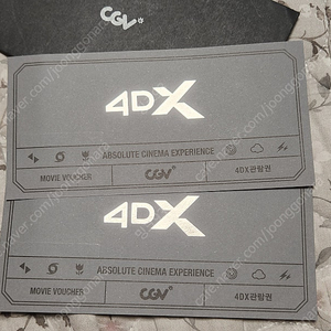 CGV 4DX (2장)