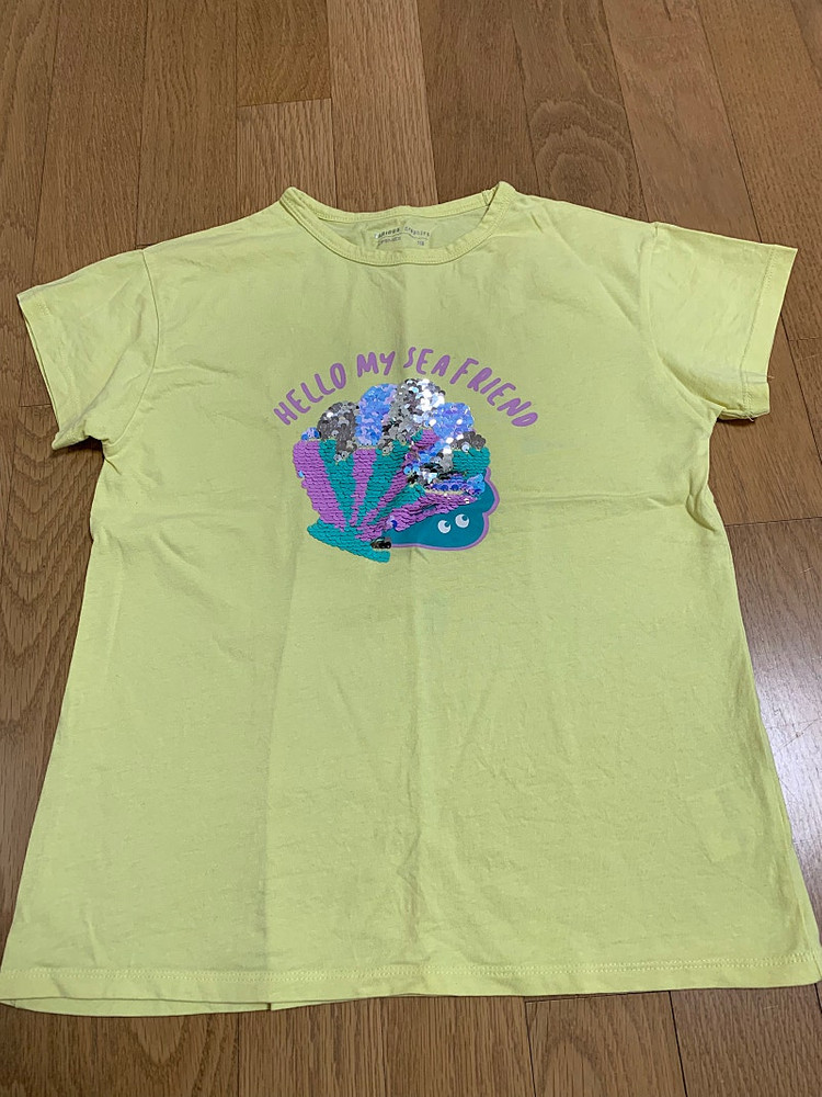 여아 반팔 티셔츠 7종 150 사이즈--1