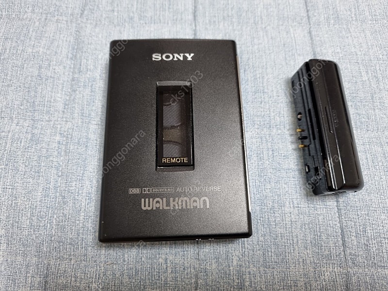 SONY 워크맨 WM 607 블랙색상 정상작동품 판매합니다.