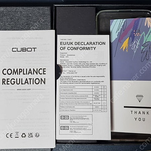 큐봇 cubot x70 스마트폰 풀박스 팝니다.(12만)