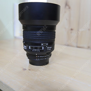 니콘 85mm F1.4D 팝니다. 85.4D 여친렌즈