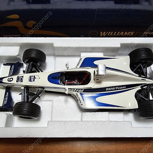 1/18 빅스케일 WILLIAMS F1 Team 경주 자동차 다이캐스트