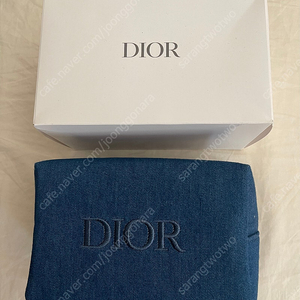 (새제품)디올 dior 청색 파우치