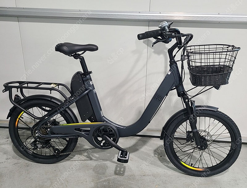알톤 벤조20 에디션 전기자전거 500W 모터 바구니 여성용 생활형 전기자전거 팝니다.
