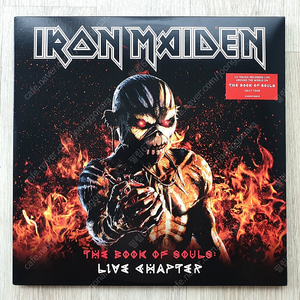 (LP 판매) 메탈 - 아이언 메이든 (Iron Maiden) The Book Of Souls: Live Chapter 2017년 3LP