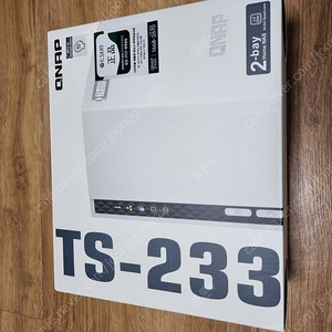 큐냅 TS-233 2베이 NAS 팝니다