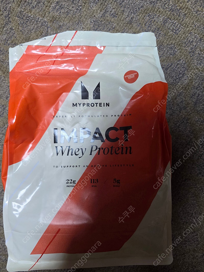 (새상품)마이프로틴 2.5kg 스트로베리크림 단백질