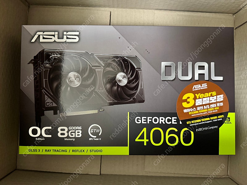 Asus rtx 4060 dual oc 8g 미개봉