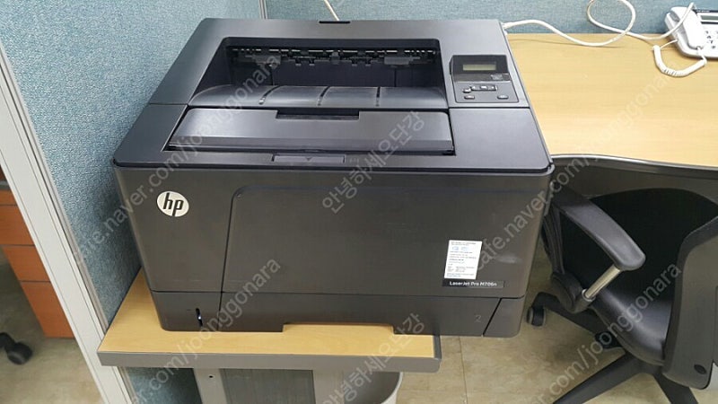 HP 흑백 A3 레이저프린터 m706n