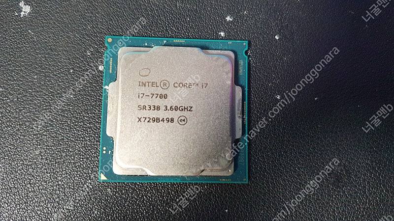 인텔 i7-7700 cpu 판매합니다