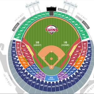 [프로야구] 6월 15일(토) 롯데 VS LG 1루 네이비석 2연석 양도합니다.