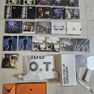 [중고] H.O.T. 앨범, nCD, 응원봉, 우비 판매