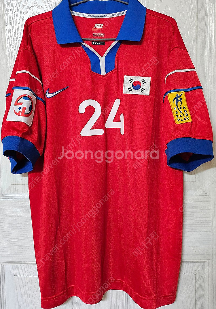 [2XL] 2000 아시안컵 대한민국 국가대표 지급용 ...--0