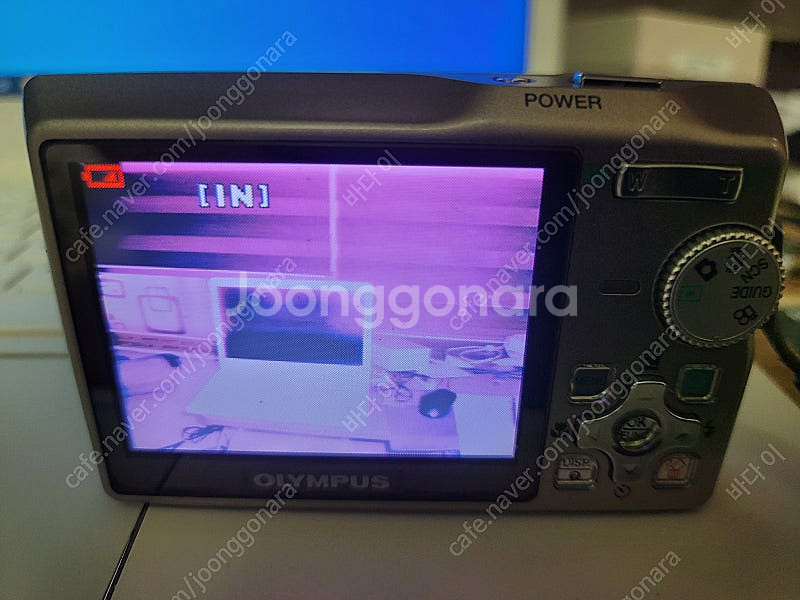 올림푸스U710(액정화면 노이즈)디지털카메라--3