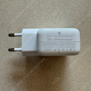 애플 정품 10W USB-A 파워 어댑터 (충전기)