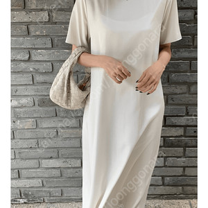 r2w roy silk like dress(cream)