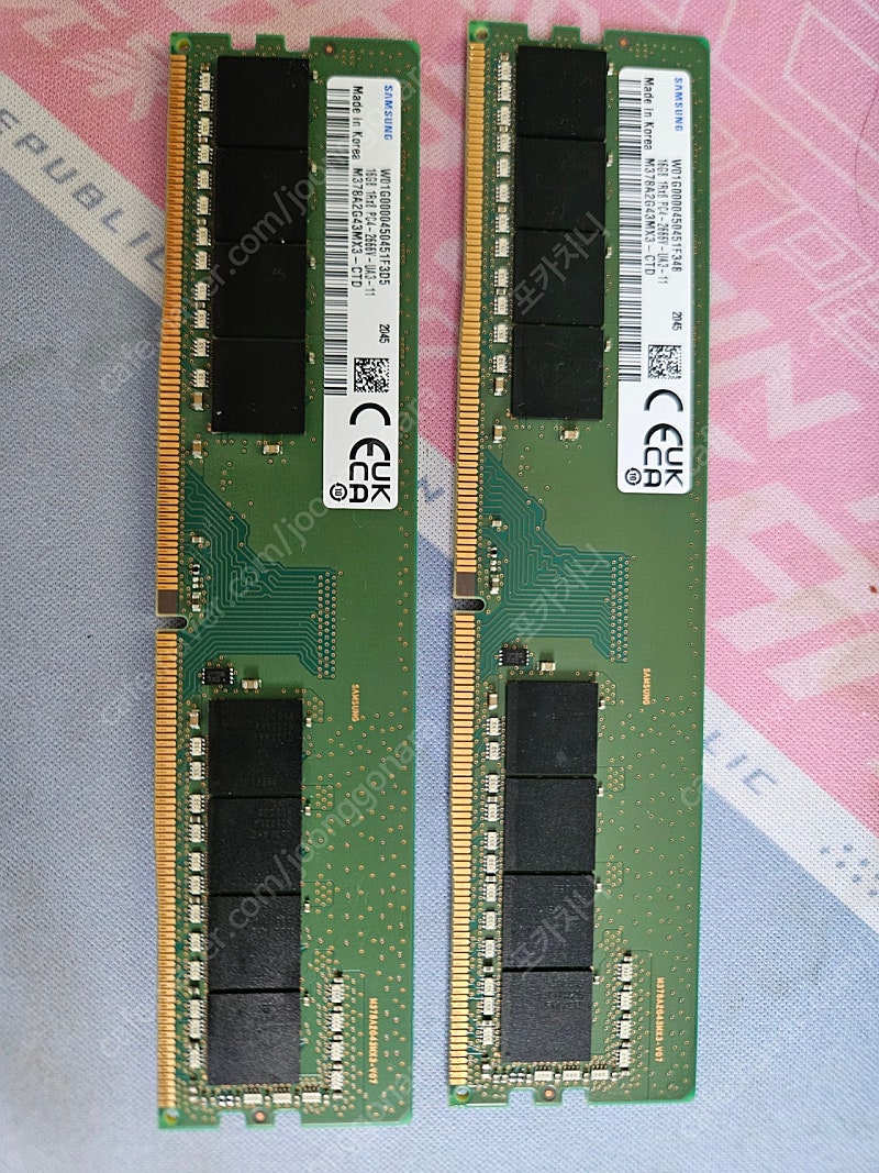 삼성 램 DDR4 32GB(16GBx2) PC4 21300 2666