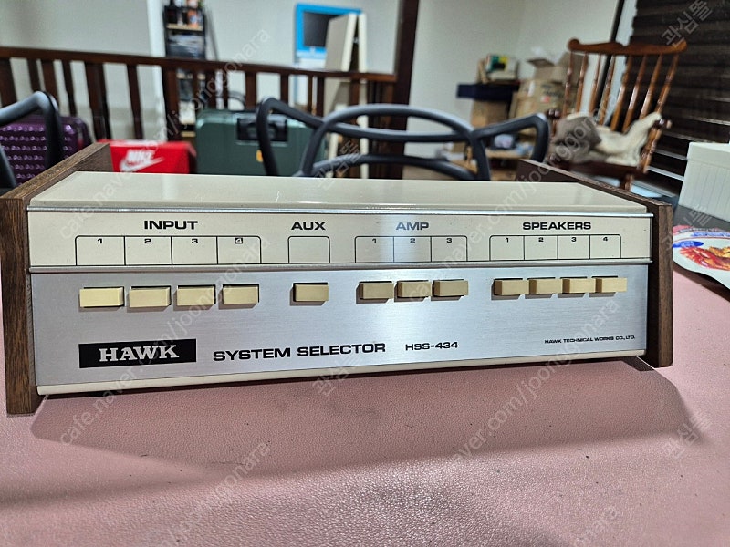 빈티지 시스템 셀렉터 HAWK HSS-434 판매합니다