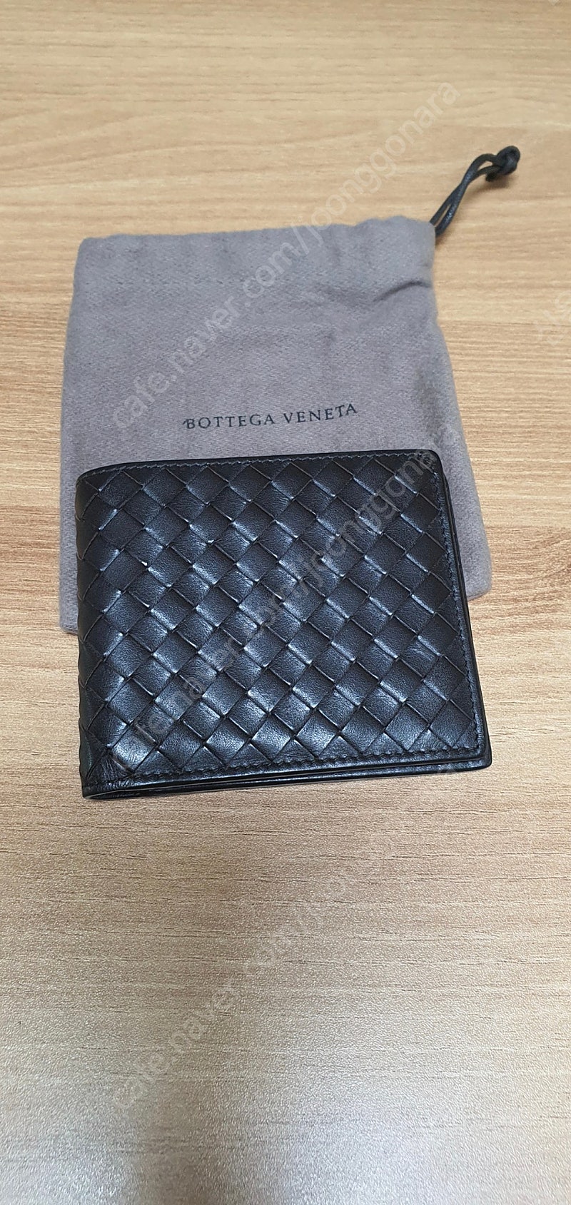 보테가베네타 반지갑/지갑 블랙브라운 정품S급