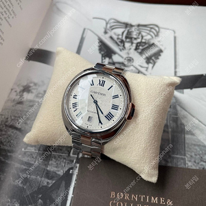 W2CL0002 Cartier 끌레 드 까르띠에 핑크골드 40mm 콤비 오토매틱