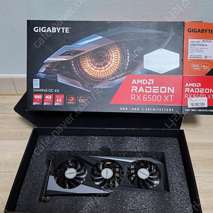 [박풀] 신동품 라데온 RX 6500 XT 기가바이트 GIGABYTE RADEON 무상AS가능