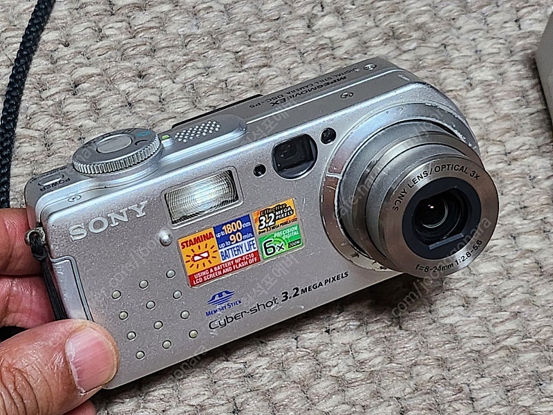 레트로 SONY 소니 정품 사이버샷 DSC-P5 디지털 카메라 디카 판매