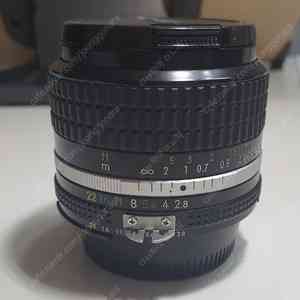 니콘 MF 24mm f2.8 수동 렌즈