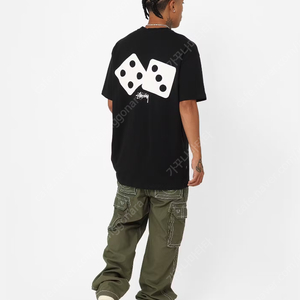 stussy 스투시 투다이스 티셔츠 블랙