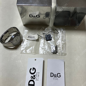 D&G / 샌드피퍼 은판 메탈시계 (돌체앤가바나)