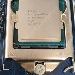 삼성컴 메인보드 H81s2 i5 4570 ddr3 4+4=8G