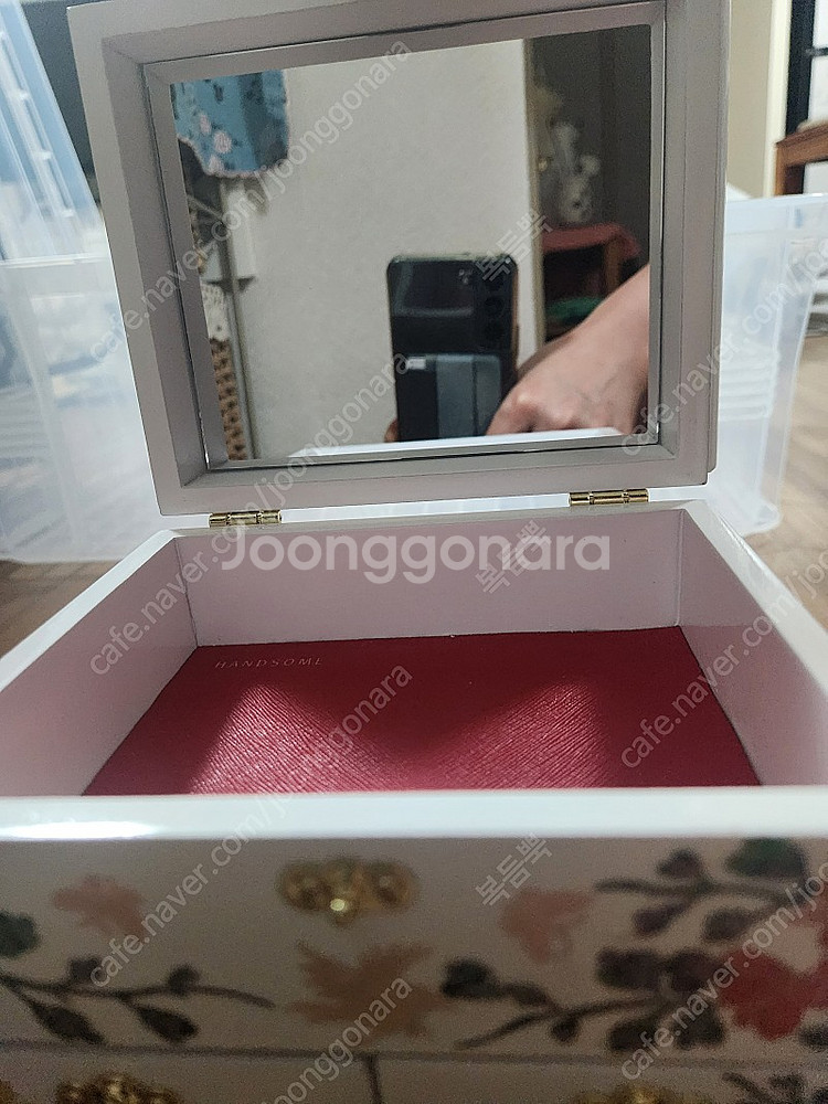 3단 서랍 자개보석함 나전칠기보석함 자개이야기 진주쉘 ...--1