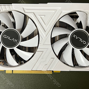 갤럭시 gtx1660super화이트 팝니다