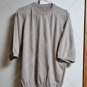 Crepuscule 크리퍼스큘 크레퍼스큘 홀가먼츠 반팔니트 wholegarments knit 남자 반팔니트