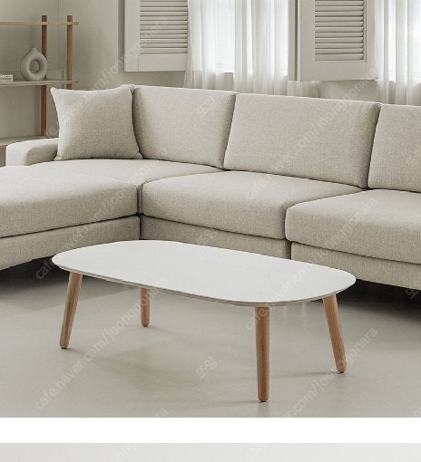 플랫포인트 디어세라믹 소파 테이블 (Flatpoin deer ceramic sofa table)
