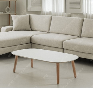 플랫포인트 디어세라믹 소파 테이블 (Flatpoin deer ceramic sofa table)