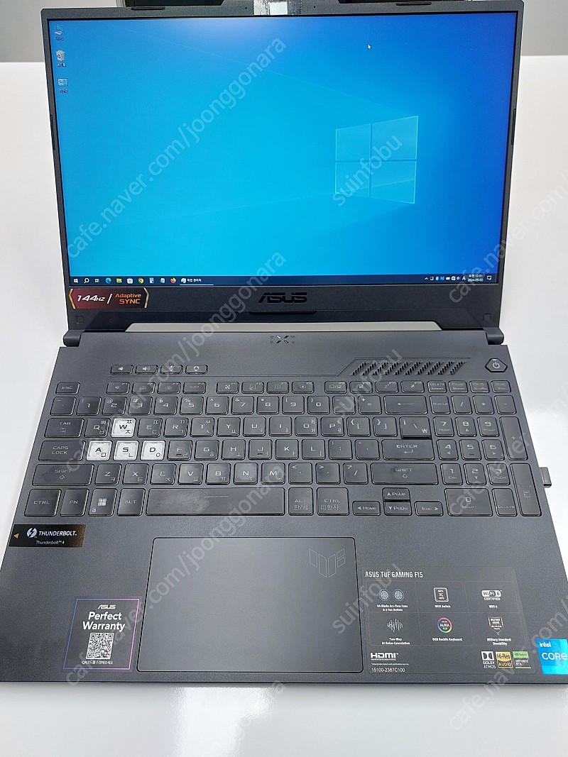 [판매] ASUS 게이밍 노트북 F15 FX507ZC4-HN005 팝니다.