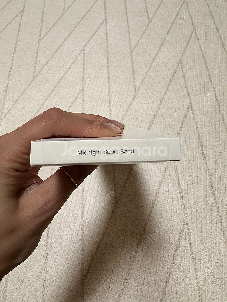 애플워치 정품스트랩 미드나이트 40/41mm--2