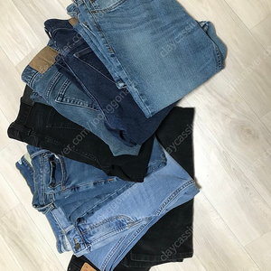 7장 의 데님 묶음판매 (old navy, madewell, levi's) 30x30 상태 좋음