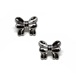 Heavensent fawn studs 리본 스터드 귀걸이 스테인리스 써지컬 스틸