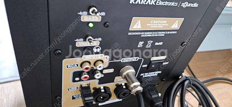 가락전자 mv6스피커 블랙 판매 합니다.가격내림--1