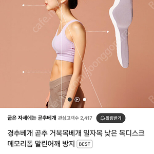 경추베개 곧추 거북목베개 일자목 낮은 목디스크 메모리폼 말린어깨 방지