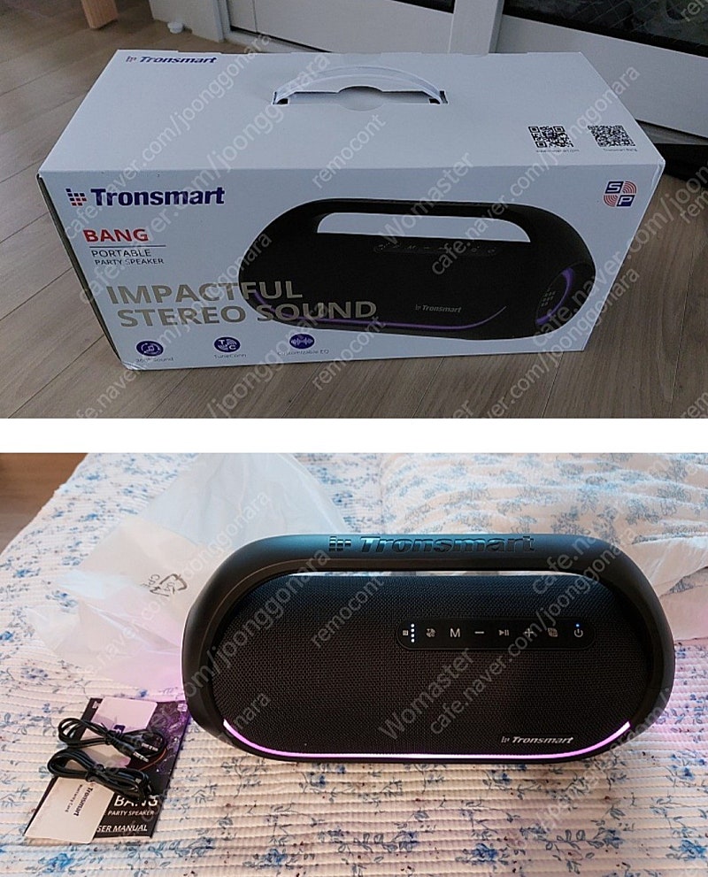 Tronsmart Bang 2 (업뱅) 60w 블루투스스피커 팝니다