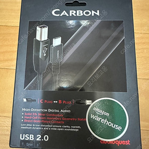 오디오퀘스트 카본 C to B 1.5m (AudioQuest Carbon)