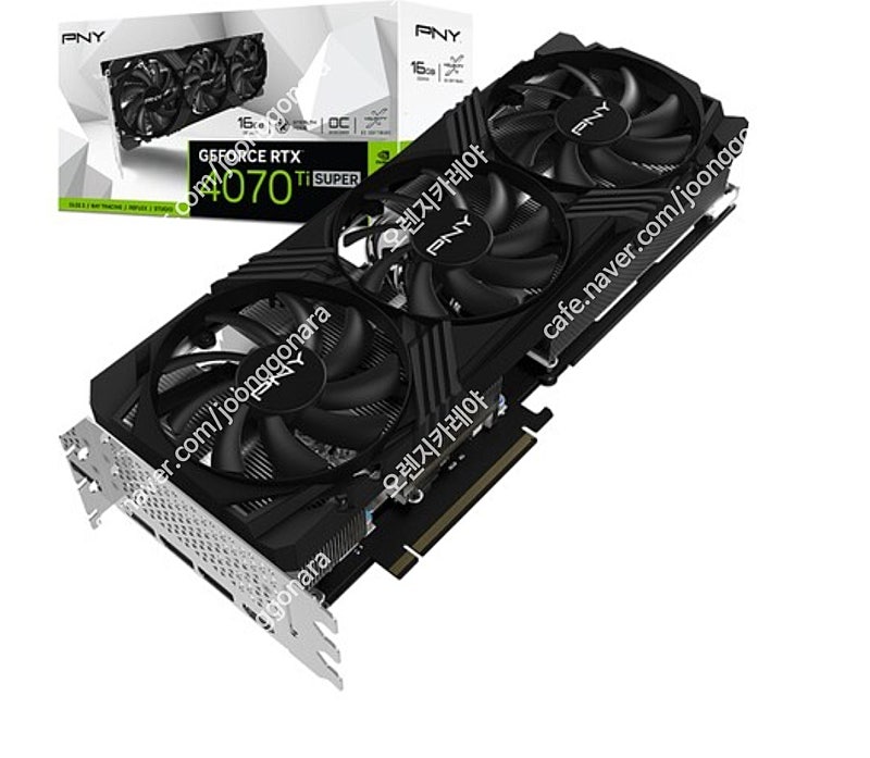 미개봉/ PNY RTX 4070 Ti SUPER VERTO OC D6X 16GB TF 제이씨현